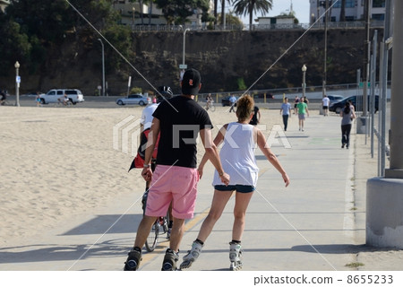 America Los Angeles Santa Monica Beach 8655233