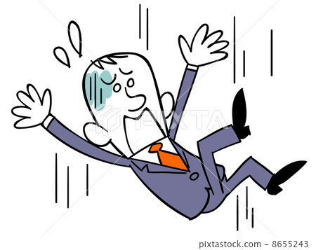 下降的商人 8655243