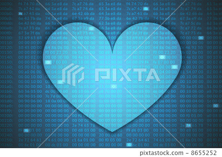 digital heart 8655252