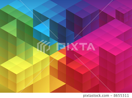 Abstract geometric background, vector 8655311