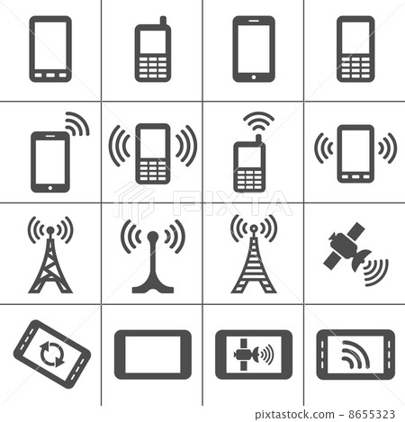 Web icons set 8655323