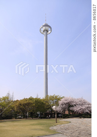 Seto Ohashi Bridge Memorial Park Rotating Observation Tower "Seto Ohashi Bridge Tower" 8656817