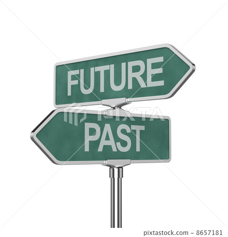 Time concept roadsign board Time concept roadsign board 8657181