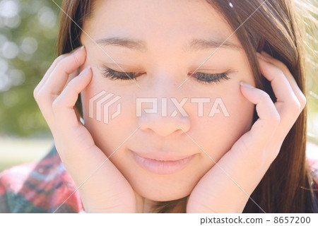 A young lady who tends to lie down A young lady who tends to lie down 8657200