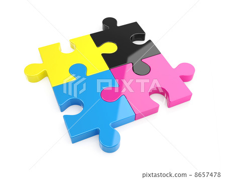 CMYK puzzle CMYK puzzle 8657478