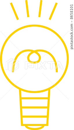 Light bulb representing inspiration 8658101