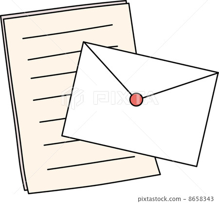 Stationery and envelopes 8658343