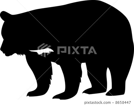 Bear silhouette Bear silhouette 8658447