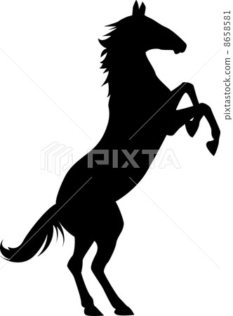 馬剪影 馬剪影 8658581