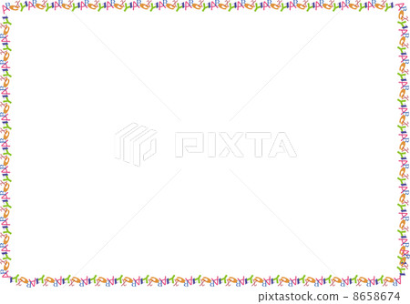 Decorative ruled line 8658674