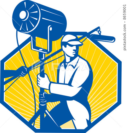 Electrical Lighting Technician Crew Spotlight 8659001
