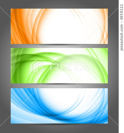 Set of banners 8659122