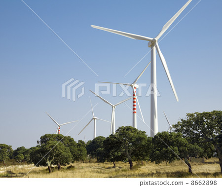wind turbines wind turbines 8662898