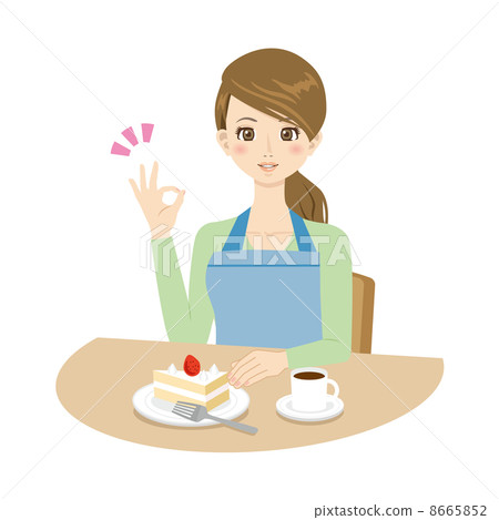 家庭主婦茶時間蛋糕脆餅 8665852