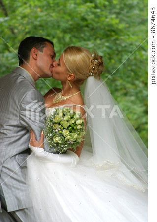 Newly-married couple 8674643