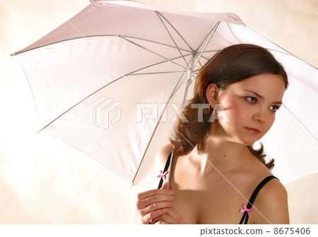 Portrait with a umbrella Portrait with a umbrella 8675406