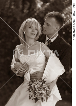 Newly married pair Newly married pair 8676190