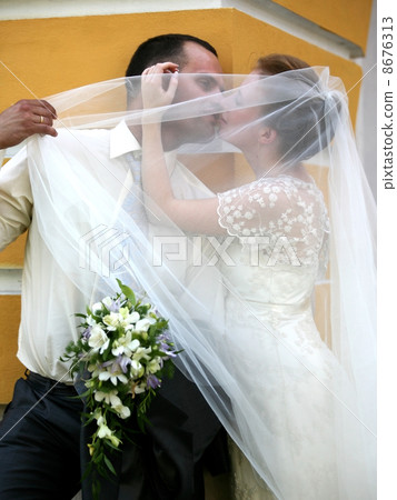 Newly married pair Newly married pair 8676313