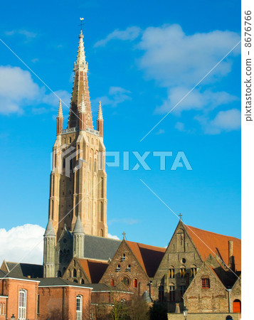 布魯日的街道 8676766