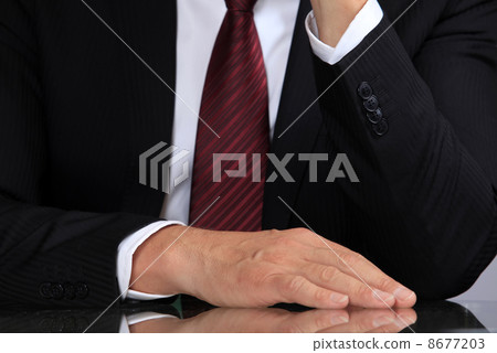 Hand of the businessman Hand of the businessman 8677203