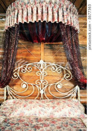 Luxurious bed 8677363