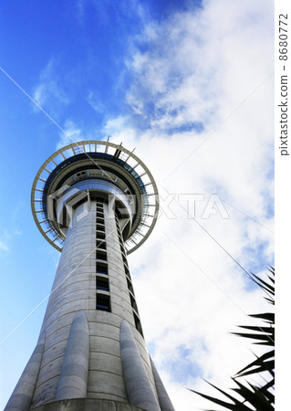 Skytower in Auckland Skytower in Auckland 8680772