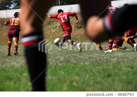 Rugby match Rugby match 8680793