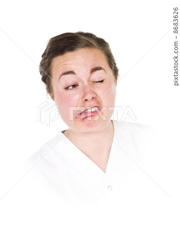 Making a funny face Making a funny face 8683626