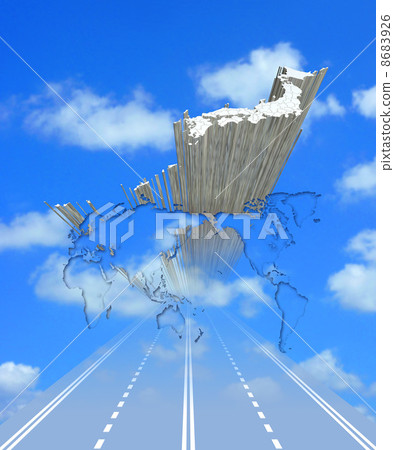 Japan Map and World Map / Distribution Road 8683926