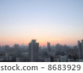 Morning glow of Shanghai 8683929