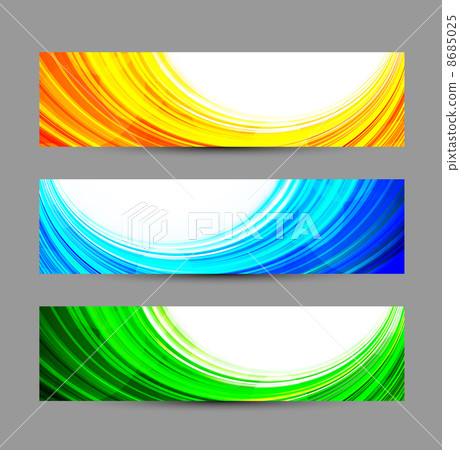 Set of abstract banners Set of abstract banners 8685025