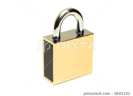 Padlock isolated Padlock isolated 8685282