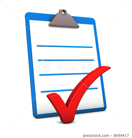 Blue Clipboard 8699417