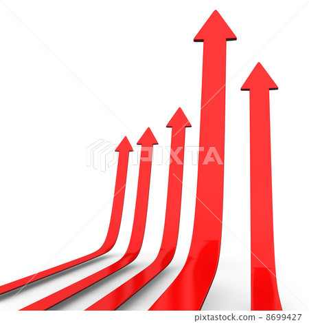 Success Arrows red 8699427