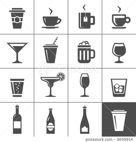 Drinks and beverages icons 8699954