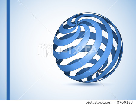 Abstract Globe Icon. Vector page template Abstract Globe Icon. Vector page template 8700153