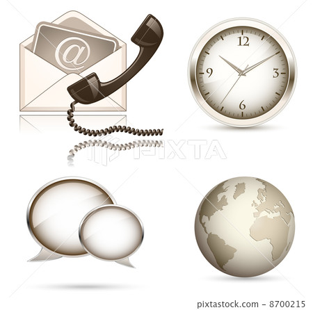 Business website icon set 8700215