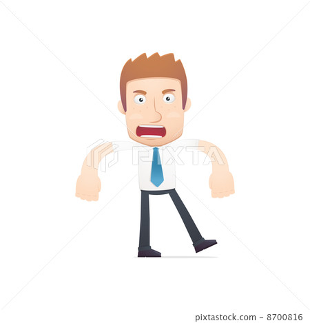 office worker in various poses office worker in various poses 8700816