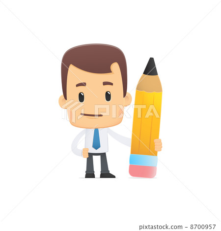 manager in various poses 8700957