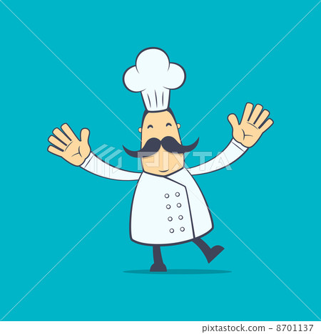 chef in various poses chef in various poses 8701137