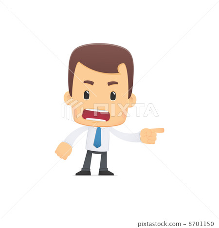 manager in various poses 8701150