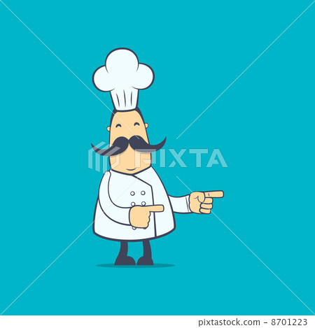 chef in various poses chef in various poses 8701223