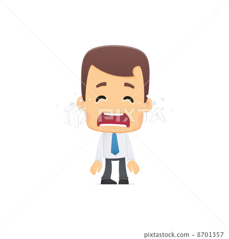 manager in various poses manager in various poses 8701357