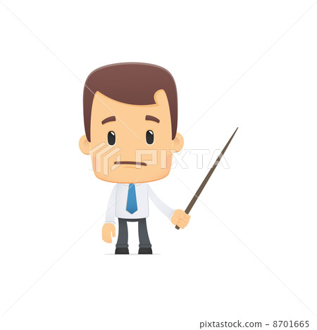 manager in various poses manager in various poses 8701665