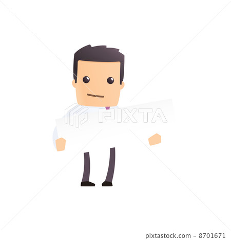 modern and stylish web character modern and stylish web character 8701671