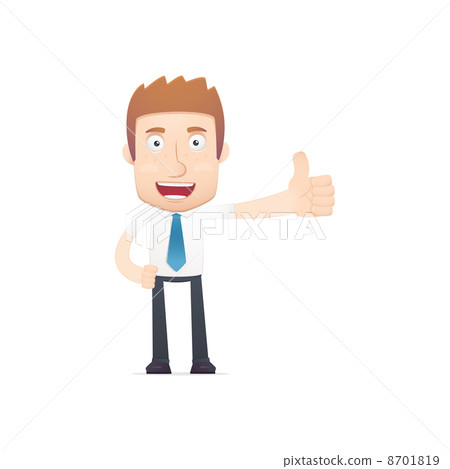 office worker in various poses office worker in various poses 8701819