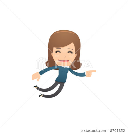 Girl manager, suitable for use in dialogues with other characters. 8701852