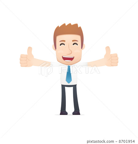 office worker in various poses office worker in various poses 8701954