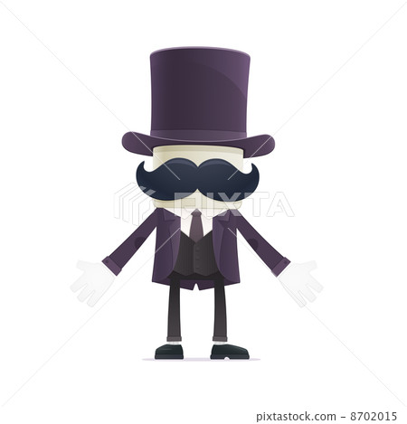 funny cartoon illusionist 8702015