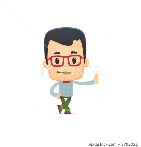 in various poses for use in advertising, presentations, brochure in various poses for use in advertising, presentations, brochure 8702021